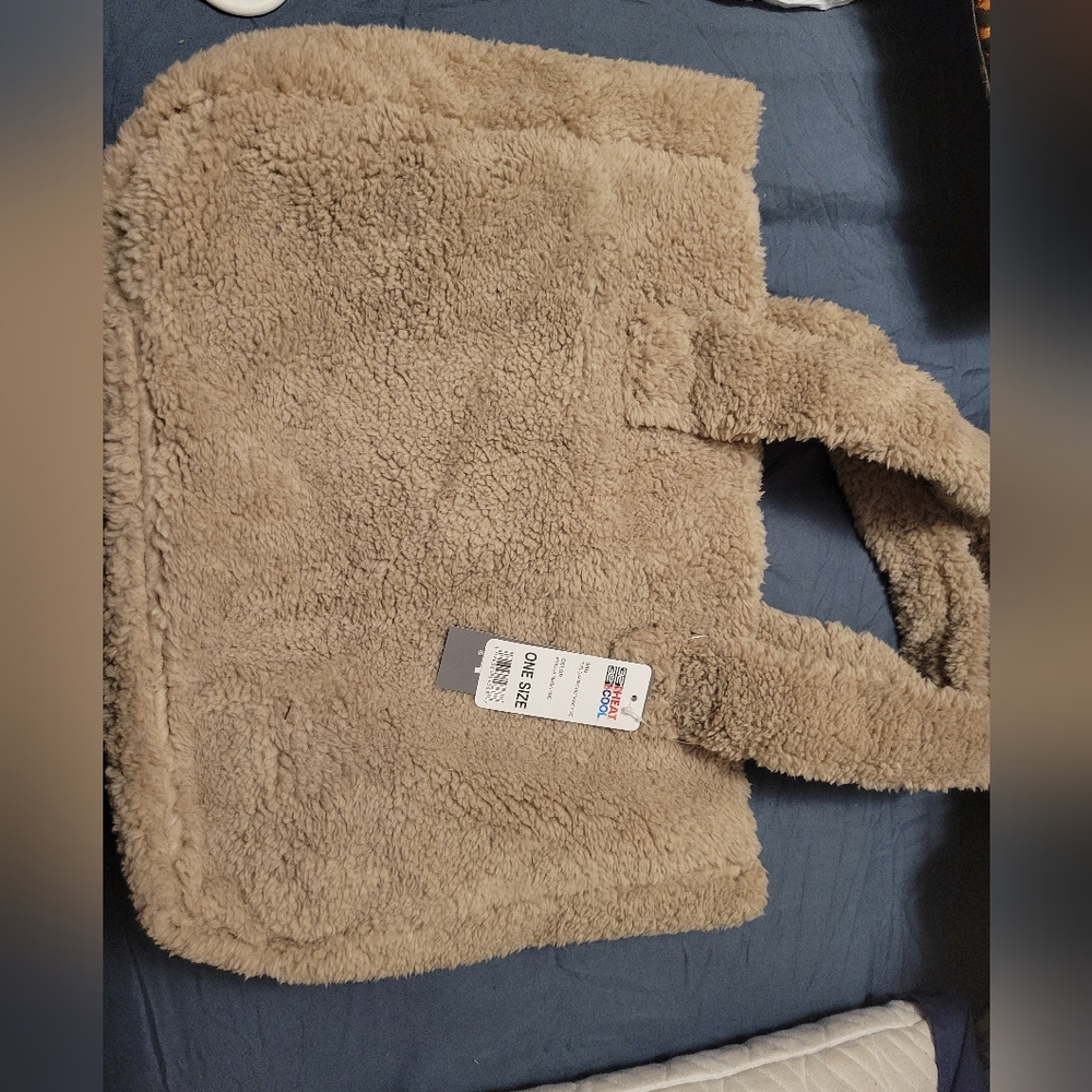 Cozy Faux Fur Tote Bag